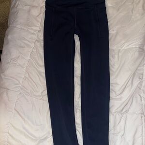 Athleta Girl Dark Blue Leggings
